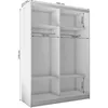 A diagram of an open wardrobe with dimensions indicated. Produktbild-Vorschau