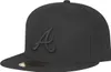 New Era 59Fifty Cap - MLB BLACK Atlanta Braves - 8 Produktbild-Vorschau 1