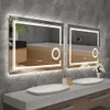 WISFOR LED koupelnové zrcadlo s osvětlením Zrcadlo na stěnu Náhled obrázku produktu 8