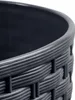 Kvetináč Rato Pletený tmavosivý 30 cm Náhľad obrázku produktu 4