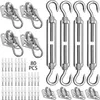 Sonnensegel Hardware Kit – 304 Edelstahl Installationsset Produktbild-Vorschau 1