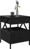 vidaXL Couchtisch mit Infinity-LED Schwarz 40x40x51 cm Produktbild-Vorschau 5