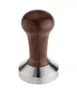 Motta Tamper 54 mm Edelstahl-Basis Holzgriff braun Produktbild-Vorschau 3