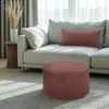 Domarex Sitzpouf rund Ø45x25 cm,Pouf Hocker Wohnzimmer & Produktbild-Vorschau 4