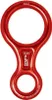 Abseilachter Figure 8 L von Singing Rock in Rot; geeignet für Klettern und Abseilen; mit einer Bruchlast von 30 kN. Produktbild-Vorschau