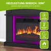 Elektrokamin 2000W Elektrischer Kamin bis 30 m², mit Produktbild-Vorschau 4