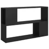 Libreria nera 100x24x63 cm in materiale ligneo Anteprima dell’immagine prodotto 9