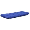 Bankauflage 2-Sitzer-Sitzkissen ca. 120 x 50 x 8 cm, blau Produktbild-Vorschau 1