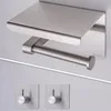 Dolvhin Toilettenpapierhalter ohne Bohren & 2 Handtuchhaken Produktbild-Vorschau 1