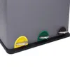 SVITA TC3X20 Treteimer grau Abfalleimer Mülleimer Produktbild-Vorschau 4