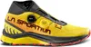 Gelbe Trailrunning-Schuhe "Jackal II Boa" von La Sportiva mit BOA-Verschlusssystem. Produktbild-Vorschau