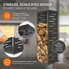 Półka na drewno kominkowe ML-Design, do użytku wewnątrz i Podgląd zdjęcia produktu 3