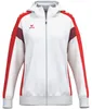 Erima Celebrate 125 Trainingsjacke mit Kapuze Weiß/Rot - 38 Produktbild-Vorschau 2