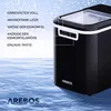 AREBOS Eiswürfelmaschine 12kg 24h 8 Eiswürfel in 10 Min 2,2 Produktbild-Vorschau 7