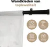 MuchoWow® Wandteppich Wandbehang Kunst - Farbe - Schwarz - Produktbild-Vorschau 3