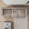 Masseno Ecksofa SARMO P mit Schlaffunktion U-Form, Sofa mit Produktbild-Vorschau 3