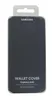 A Samsung Galaxy A40 wallet cover in its packaging. Voir les images du produit