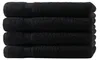 6 tlg. Handtuch Set - Schwarz - 500g/m²  - 2 Duschtuch 4 Produktbild-Vorschau 2