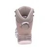 The back view of a single hiking boot on a white background. Produktbild-Vorschau