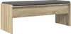 Chodbičková lavice s polštářem Sonoma dub 103 x 38 x 40 cm Náhled obrázku produktu 1