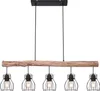 Globo Lighting Hängeleuchte Metall schwarz, 5x E27 Produktbild-Vorschau 2