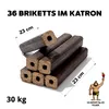 Neandertaler Feuer Holzbriketts PiniKay Hartholzbriketts 30 Produktbild-Vorschau 2