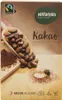 A box of Naturata Kakao (cocoa powder) with cocoa beans and powder shown on a wooden surface. Anteprima dell’immagine prodotto