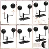 Helmhalter Wand Wandmontage, Zwei Kugelhalter Design Produktbild-Vorschau 5