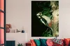 MuchoWow® Poster Ein Buntspecht an einem Baum 120x180 cm - Produktbild-Vorschau 4