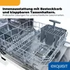 Geschirrspüler Unterbaufähig | Exquisit GSP9114-451D weiss Produktbild-Vorschau 7