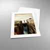 Poster - Poster ohne Rahmen - Felsen Gipfel Wolken - 30x40 Produktbild-Vorschau 3