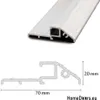 Stahltür, Außentür, Haustür, Eingangstür, Tür, Kankan, Produktbild-Vorschau 4