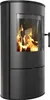 Kaminofen aus stahl KRATKI ROLLO Ø 150 7 kW schwarz Produktbild-Vorschau 1