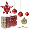 Boule de Noël Boule d'arbre de Noël 100 pièces Décoration Voir les images du produit 1