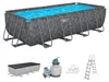 Bestway® APX365™ Winterfestes Frame Pool Komplett-Set mit Produktbild-Vorschau 1