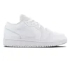 Nike AIR JORDAN 1 Low - Chaussures Femme Blanc 553560-130 , Voir les images du produit 1
