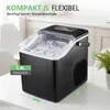 OYAJIA Eiswürfelmaschine klein mit Eisschaufel & 2 Produktbild-Vorschau 4