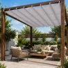 Tenda da sole a onde, grigio chiaro, 2x3 m, retrattile con Anteprima dell’immagine prodotto 10