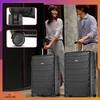 OMNA | Koffer auf Rollen XXL - 76x49x30cm - 94L - Schwarz - Produktbild-Vorschau 13