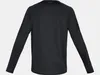 A plain studio shot of the back of a black long-sleeved shirt. Produktbild-Vorschau
