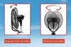 Es werden zwei Unold STANDVENTILATOR NEBULA TOUCH DIGITAL-Lüfter angezeigt: der linke lässt sich nac Produktbild-Vorschau