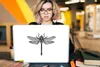 MuchoWow® Laptop Aufkleber Sticker Cover Libelle - Insekten Produktbild-Vorschau 5