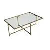 Skye Decor, Sun S410, table basse, or, 100 % verre trempé, Voir les images du produit 10