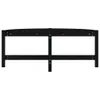 vidaXL Couchtisch Schwarz 118x63x45 cm Massivholz Kiefer -  Produktbild-Vorschau 6
