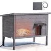 VEVOR Katzenhaus Outdoor 870 x 535 x 690 mm, Katzenhütte Produktbild-Vorschau 1