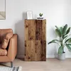 Büroschrank Schwarz Eichen-Optik 60 x 32 x 115 cm Produktbild-Vorschau 3