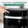 Emerio Airfryer XXL Double 2400 W – 10 litres – Thermostat Voir les images du produit 4