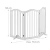 Barrière de sécurité Relaxdays, barrière autoportante, H x Voir les images du produit 4