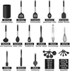 Set di utensili da cucina Herogo 25 pezzi in silicone con Anteprima dell’immagine prodotto 7
