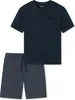 Schiesser Herren Schlafanzug kurz blau 56  ST Produktbild-Vorschau 1